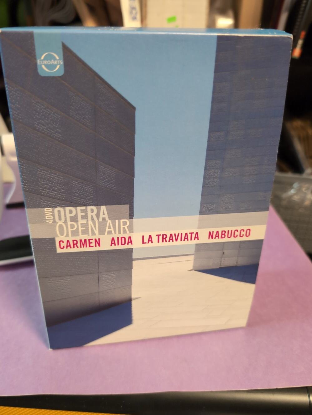 Opera Open Air: Carmen/Aida/La Traviata/Nabucco (DVD, 2010, 4-Disc Set)